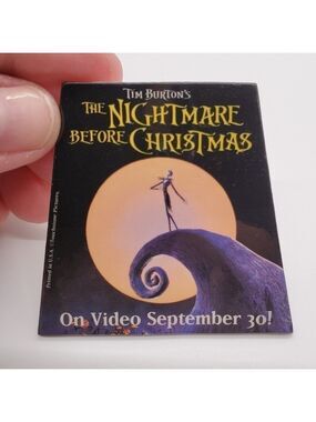 Tim Burton's The Nightmare Before Christmas pin